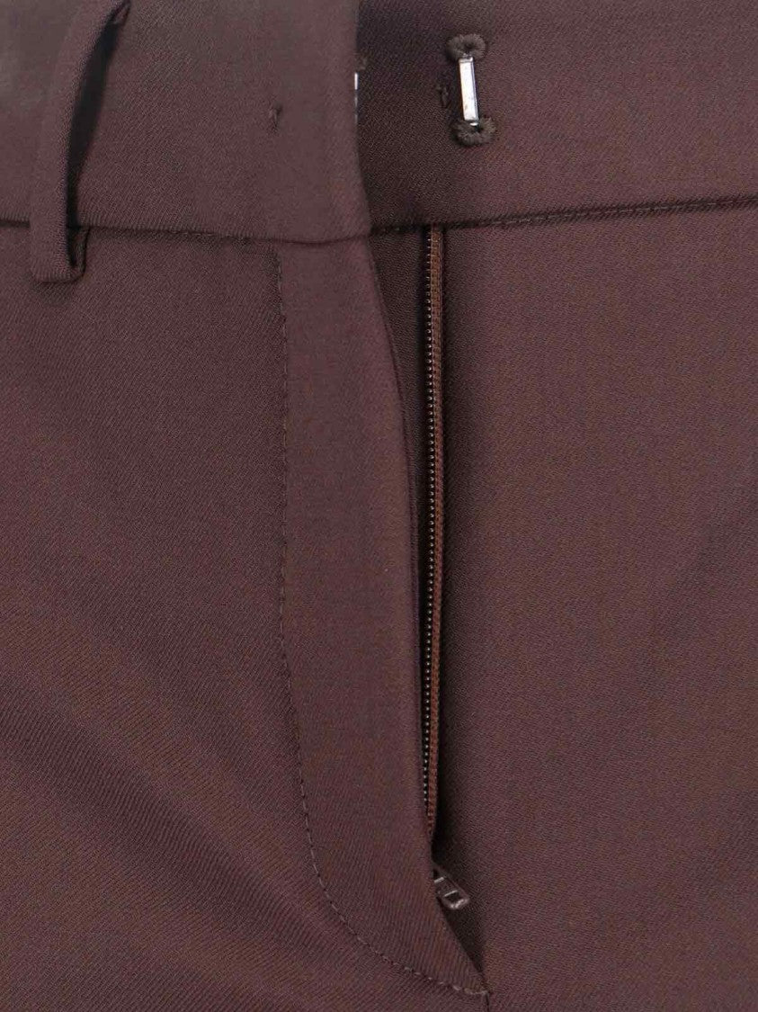 Incotex Straight-Leg Trousers With Medium-Rise Waist And Tailored Finish