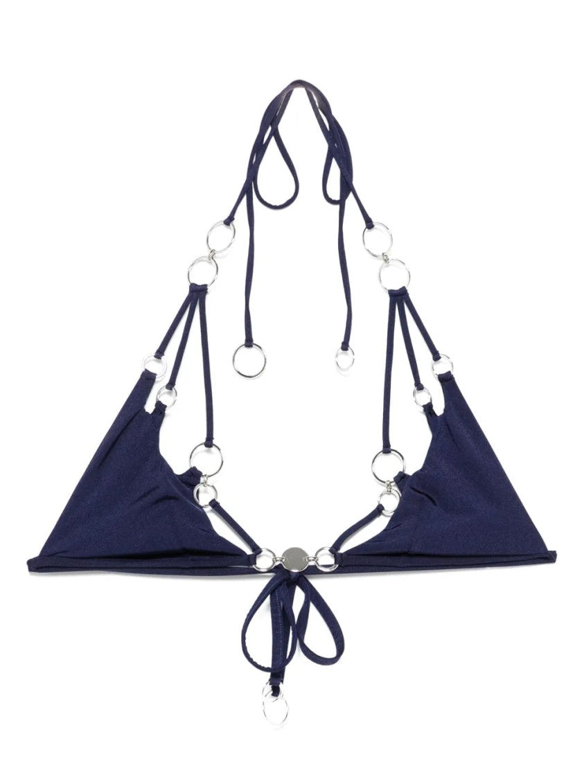 Agent Provocateur Multicolour Davine Triangle Nylon Bikini Top