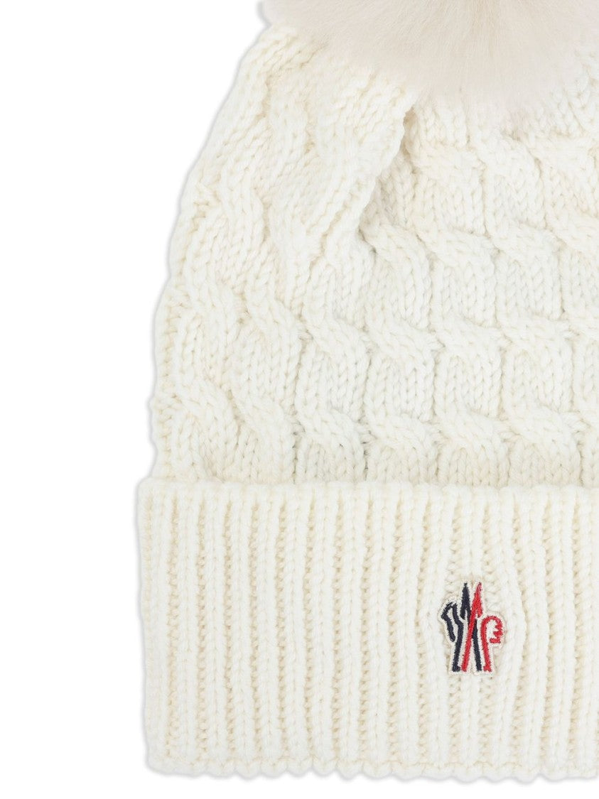 Moncler Grenoble Knitted Beanie Hat