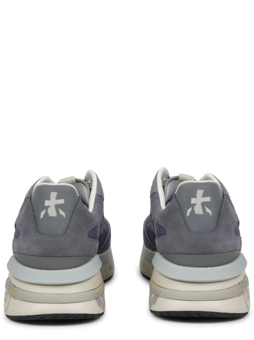 Premiata Moerun Layered Sole Textured Sneakers