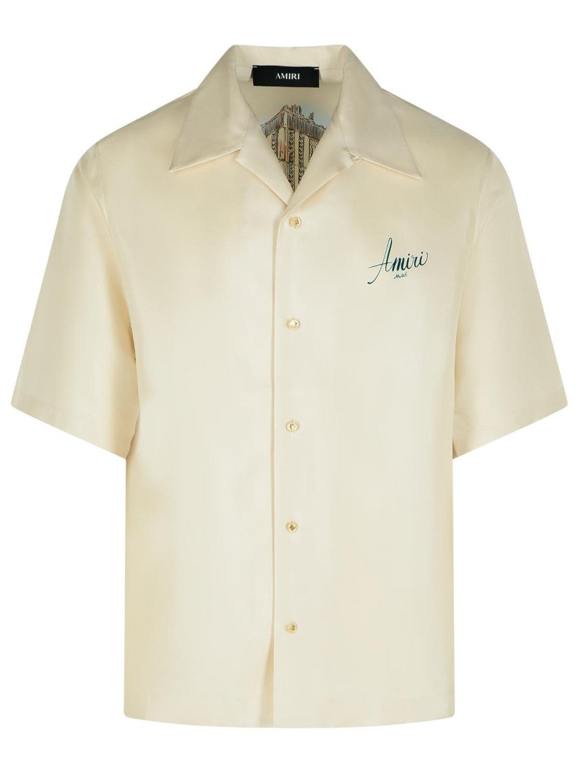 Amiri Silk Short-Sleeve Shirt