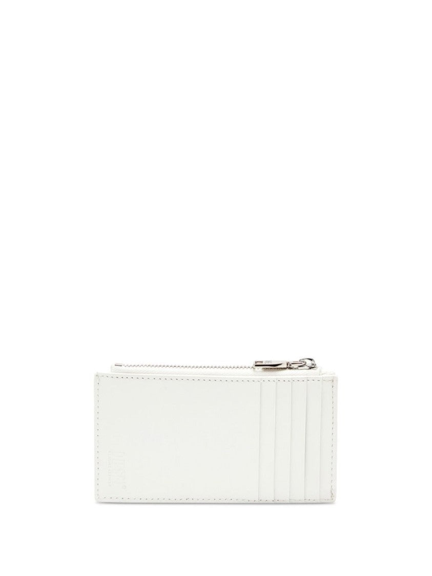 Diesel Chic White Bovine Leather Clutch