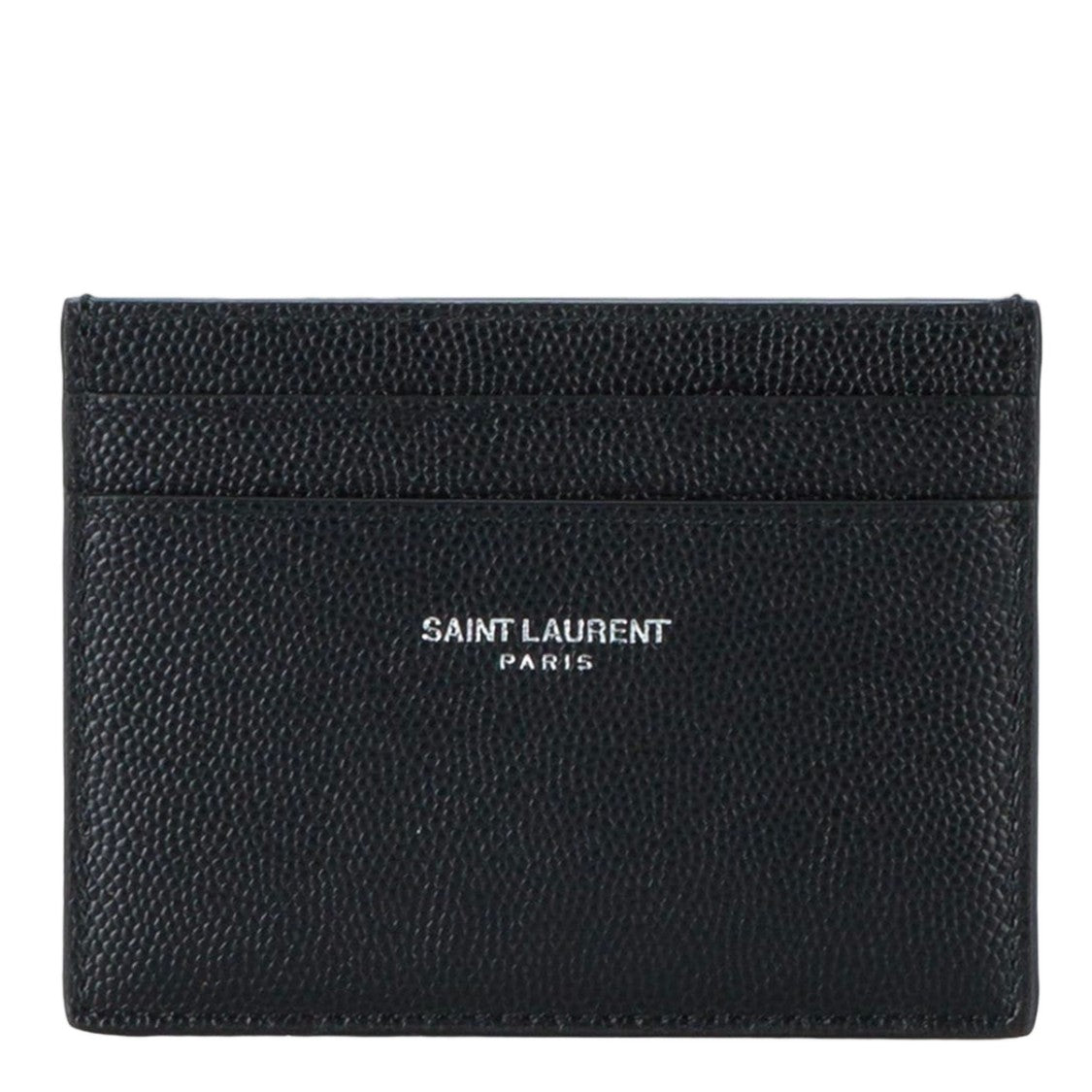 Saint Laurent Compact Textured Leather Wallet