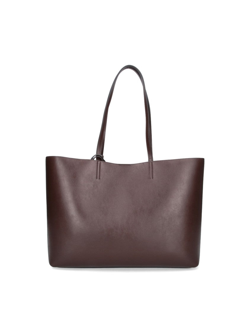 Jimmy Choo Brown Nine2five Calf Leather Tote Bag
