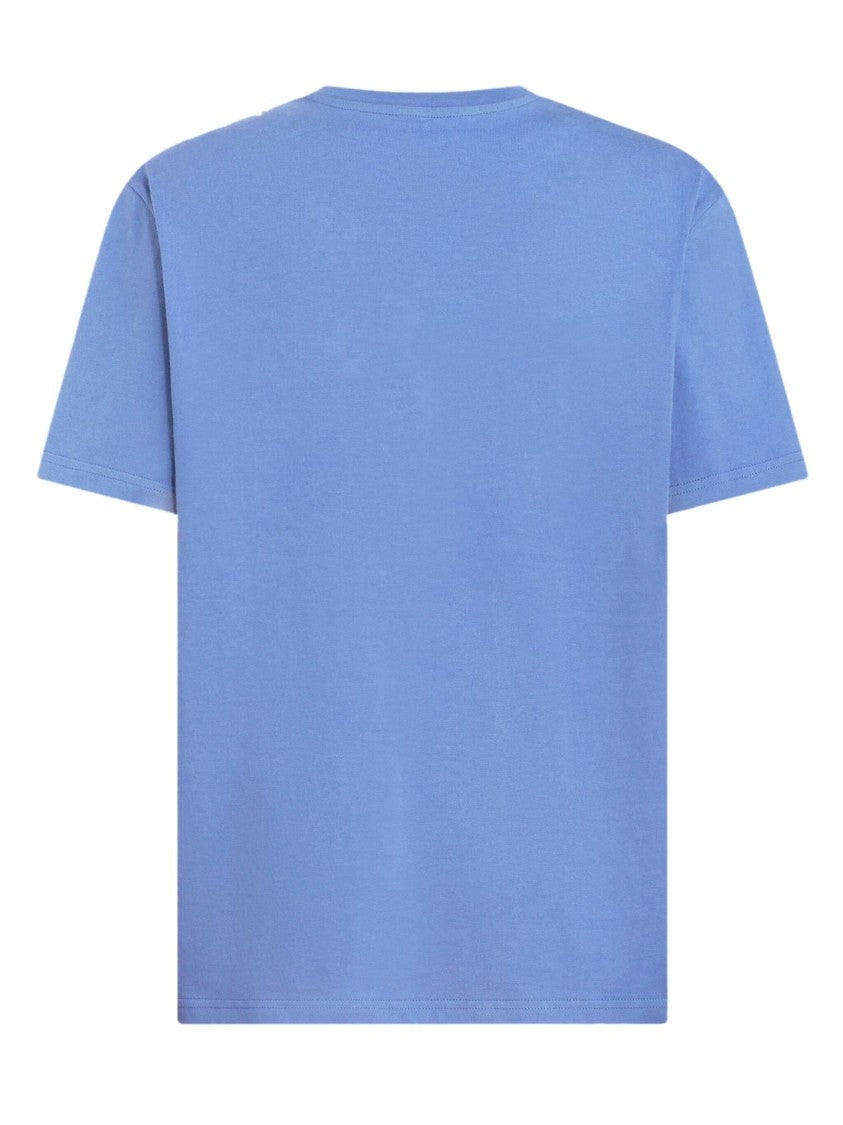 Etro Relaxed-Fit Short Sleeve T-Shirt With Embroidered Design