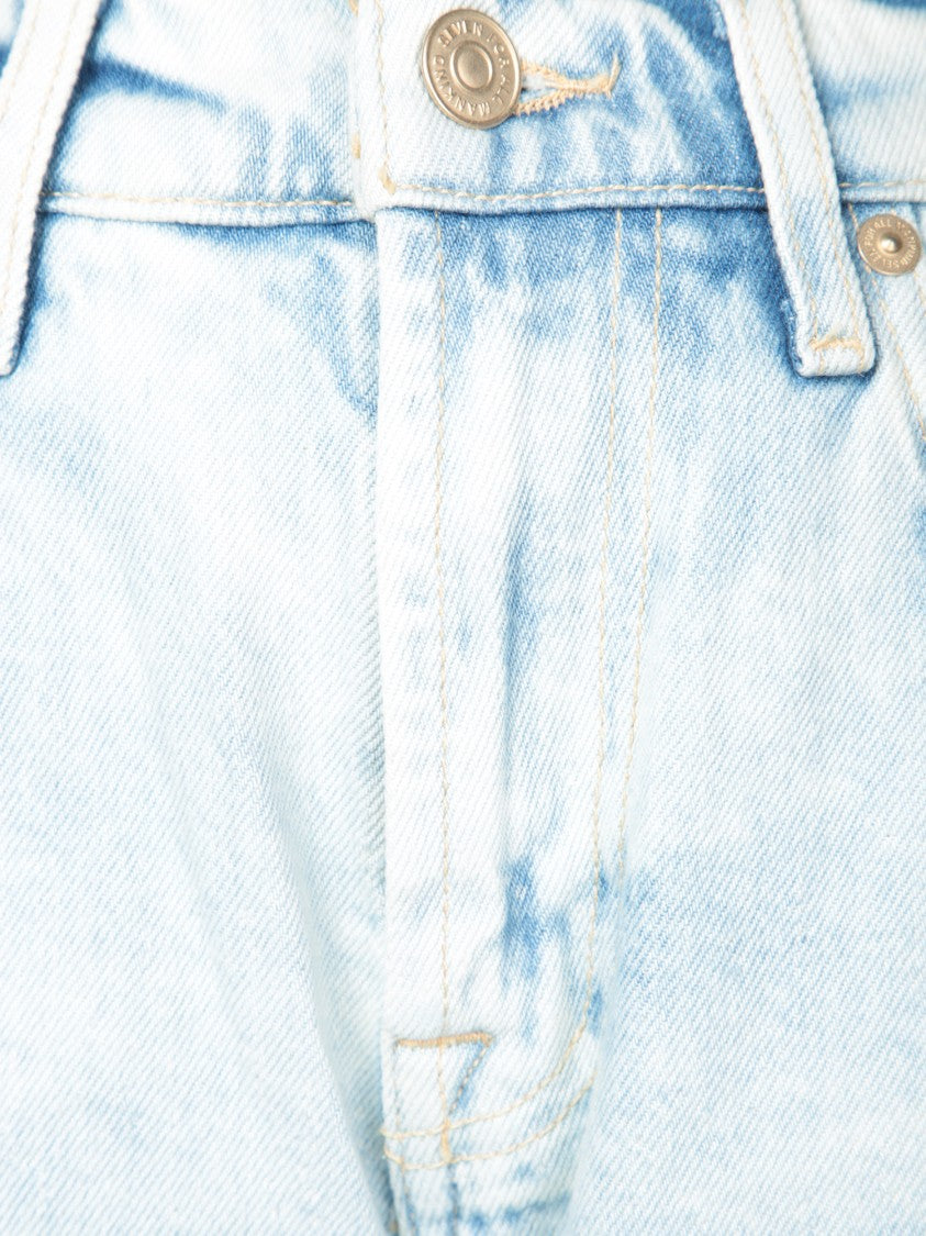 7 For All Mankind Relaxed Fit Blue Denim Jeans