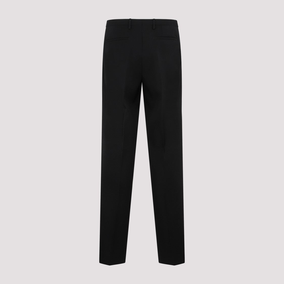 Lanvin Black Wool Old Cigarette Pants