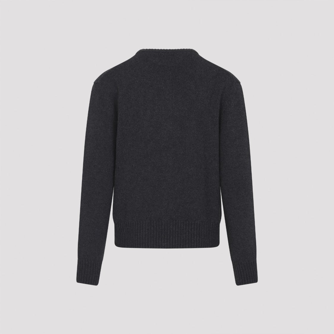 Ami Cashmere Blend Cardigan With Deep V-Neck