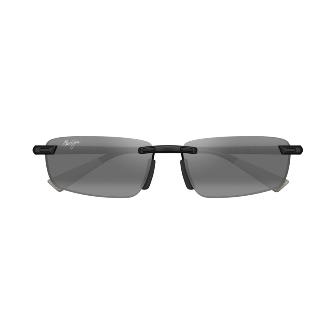 Maui Jim Ilikou Rimless Sunglasses With Rectangular Lenses