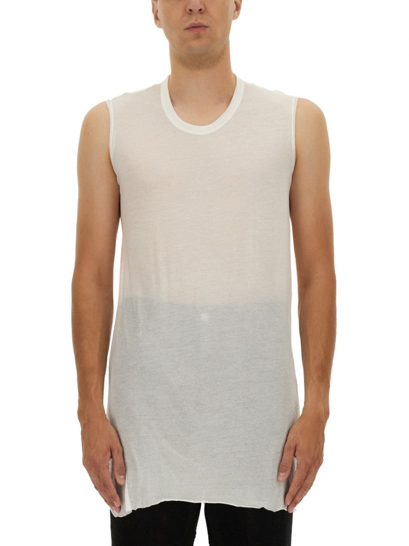 Rick Owens Sleeveless Top With Gradient Effect And Relaxed Fit