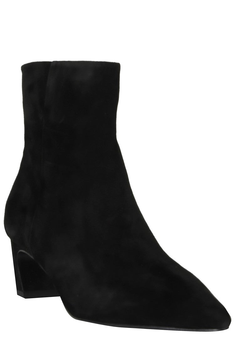 Ash Black Suede Ankle Boots