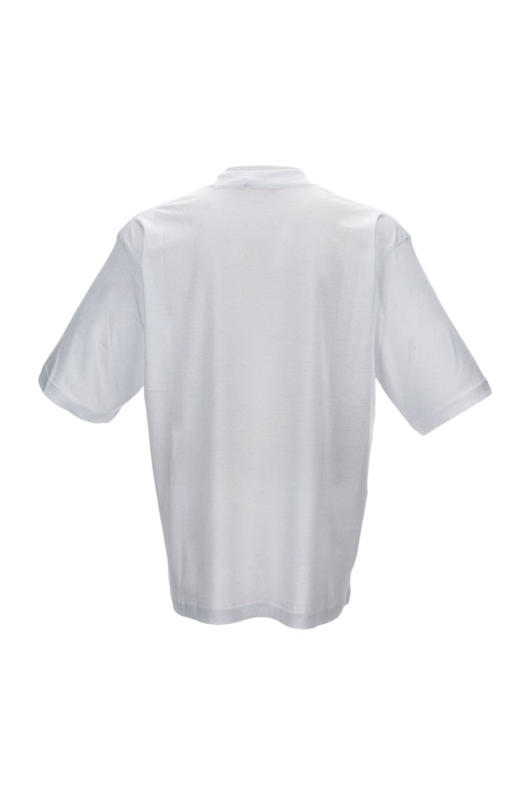 Marni Straight Cut Cotton Crew-Neck T-Shirt