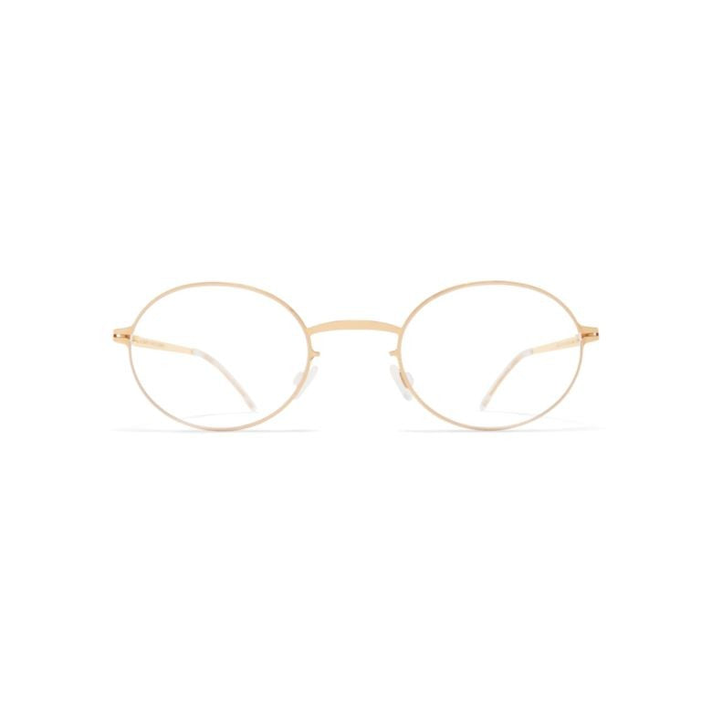 Mykita Emmi Round Gold-Tone Metal Eyeglasses