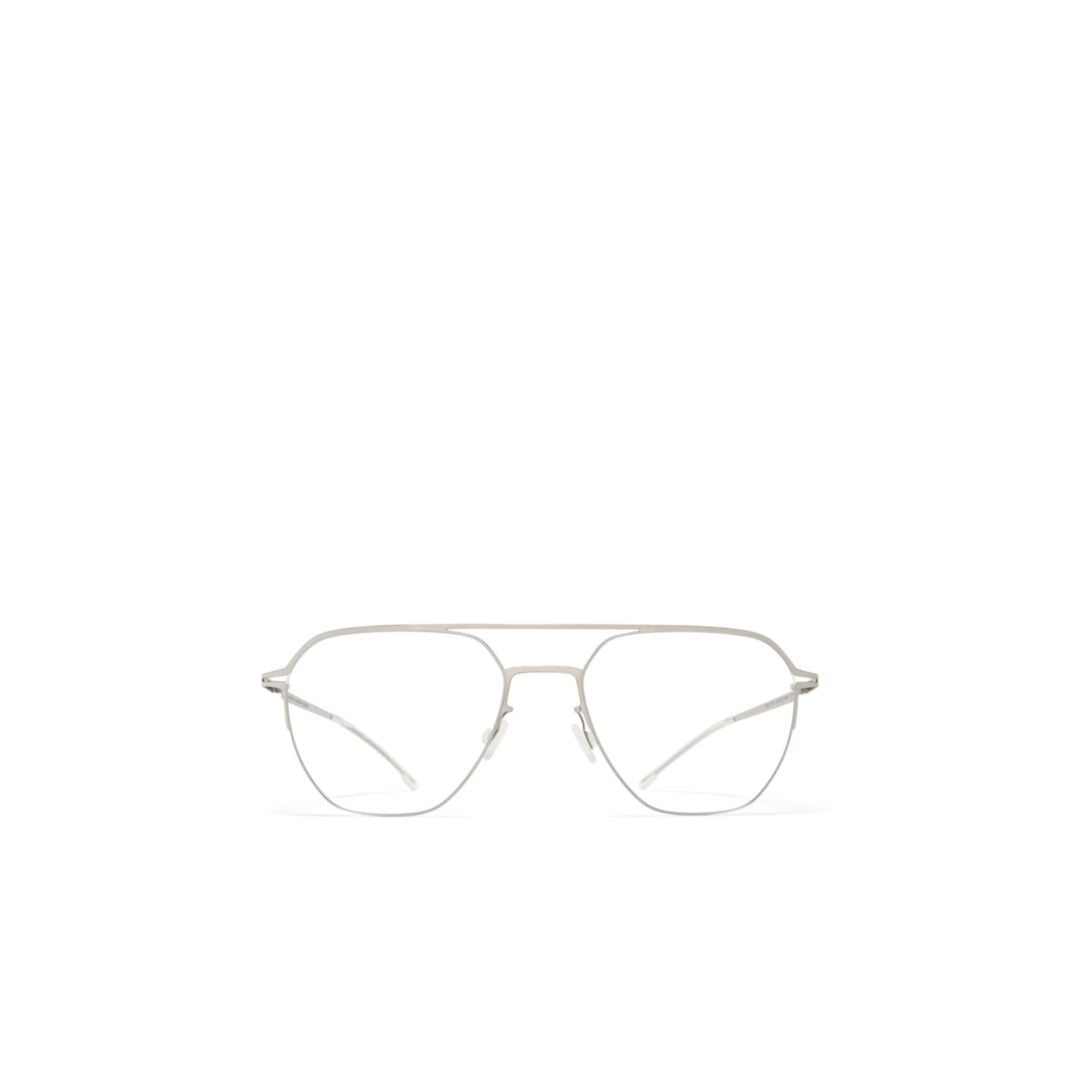 Mykita Imba Silver Sunglasses With Geometric Lenses