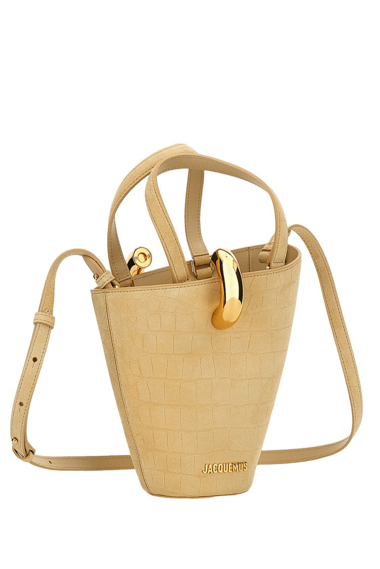 Jacquemus Le Petit Bambola Leather Bucket Bag