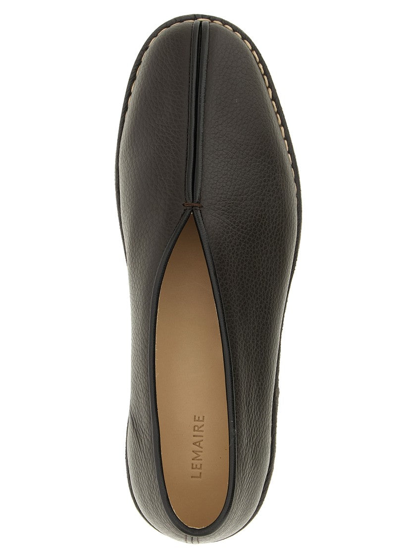 Lemaire 'Piped Crepe' Slippers