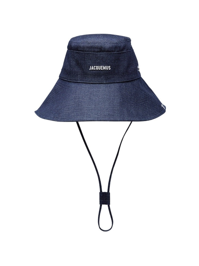 Jacquemus Le Bob De-Nimes Bucket Hat Navy