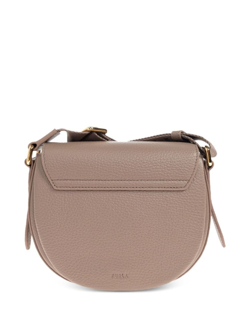 Furla Structured Crossbody Bag With Rounded Flap