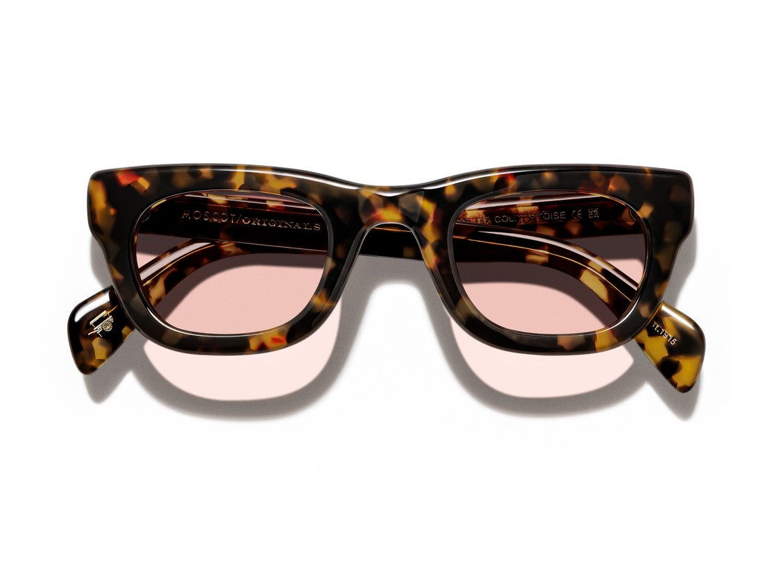 Moscot Tortoiseshell Or-Spl-S Acetate Sunglasses