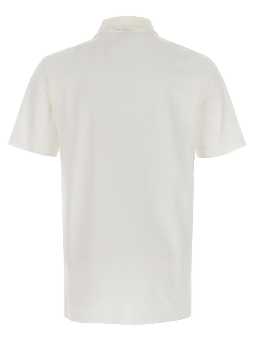 Berluti Leather Tab' Polo Shirt