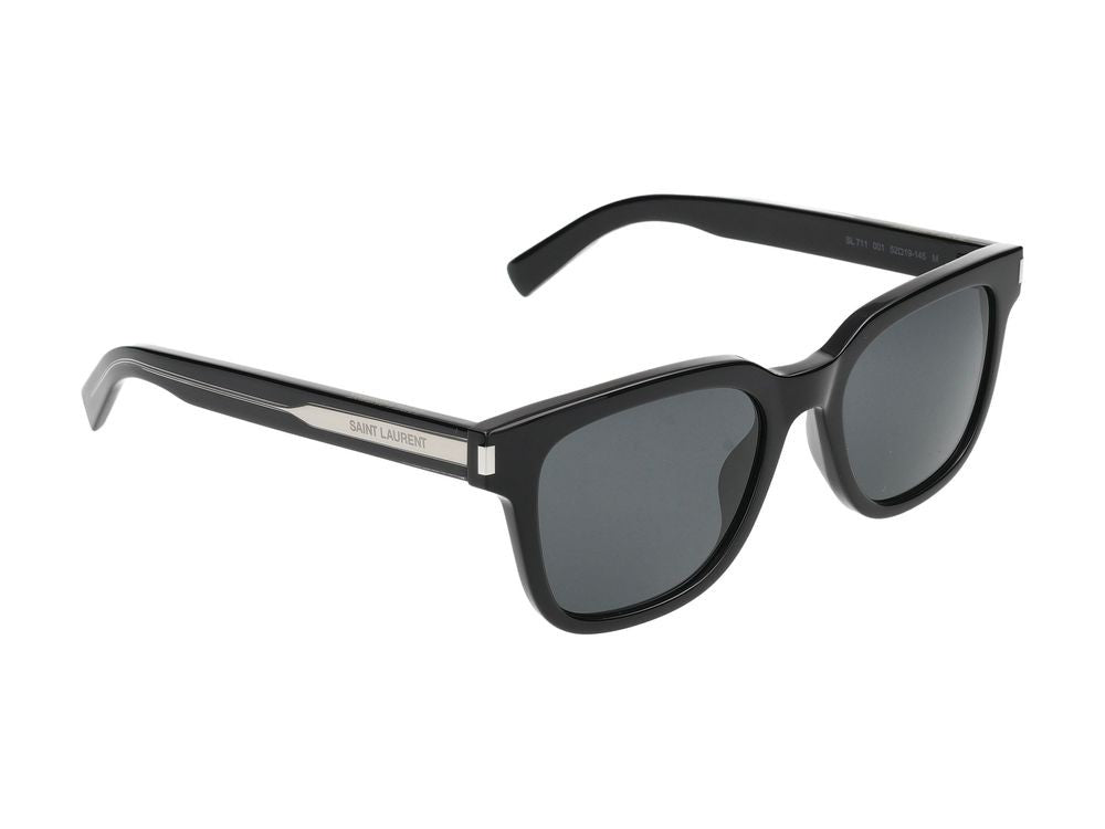 Saint Laurent Sunglasses Sl 711 001 Black Crystal Black 52/19/145
