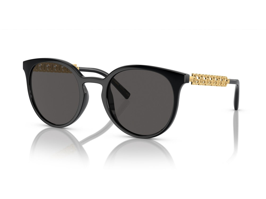 Dolce & Gabbana Black 0Dg6189u Round Sunglasses