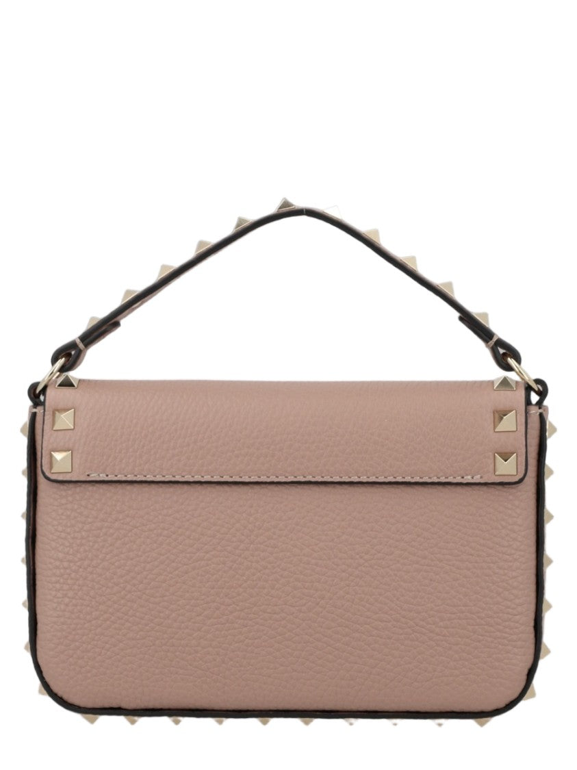 Valentino Garavani Textured Leather Pouch With Pyramid-Stud Detail