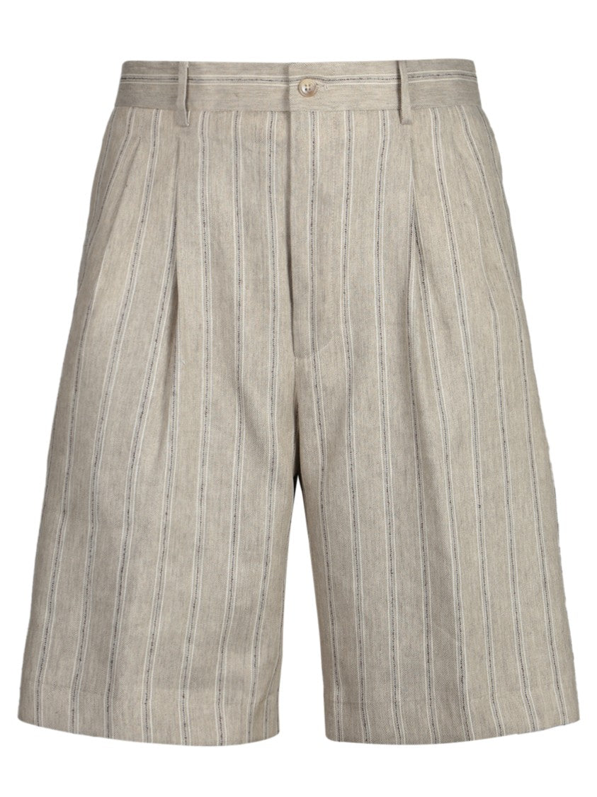 Tagliatore Knee-Length Beige Bermudas
