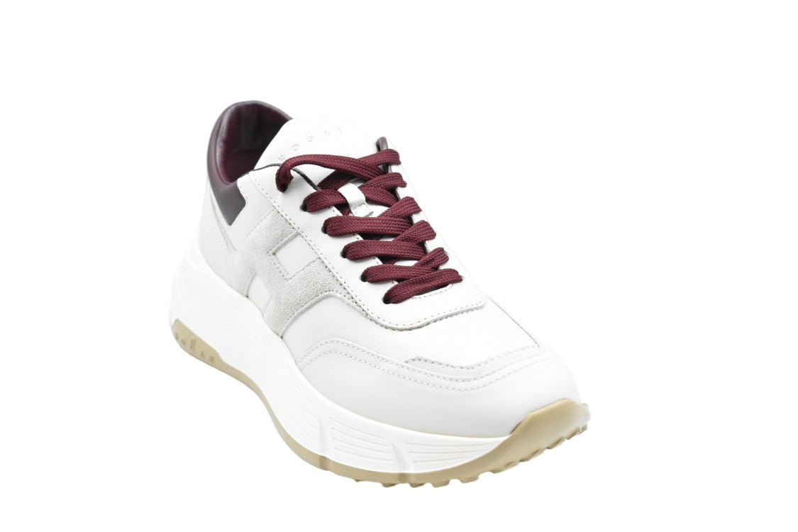 Hogan Bordo Panna Suede Memory Foam Sneakers