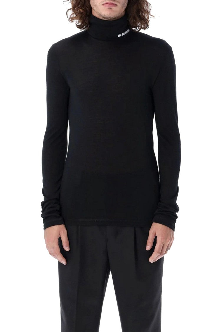 Jil Sander Blue Cashmere Sweater