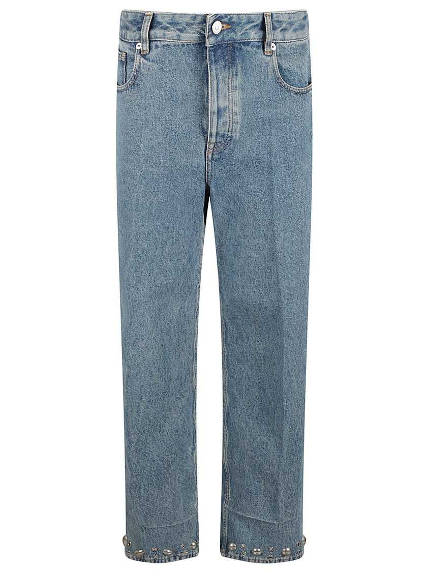 Valentino Garavani Classic Straight-Leg Jeans With Five-Pocket Design
