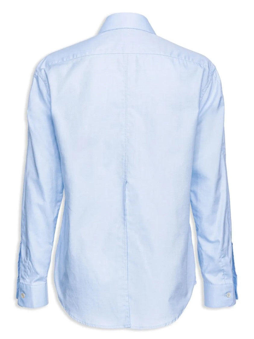 Pinko Tailored Blue Long Sleeve Shirt