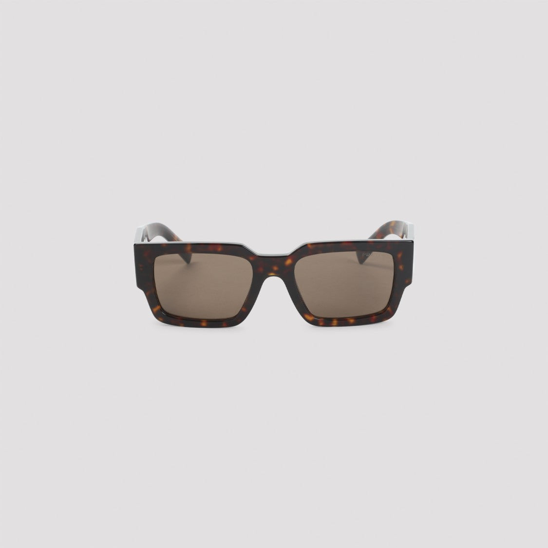 Prada Eyewear Symbole Brown Acetate Sunglasses