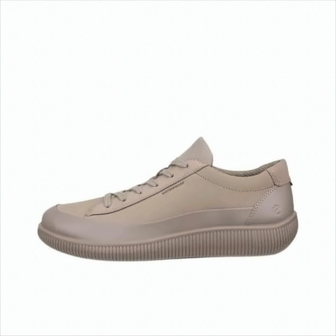 Ecco Minimalist Cowhide Leather Low-Top Sneakers