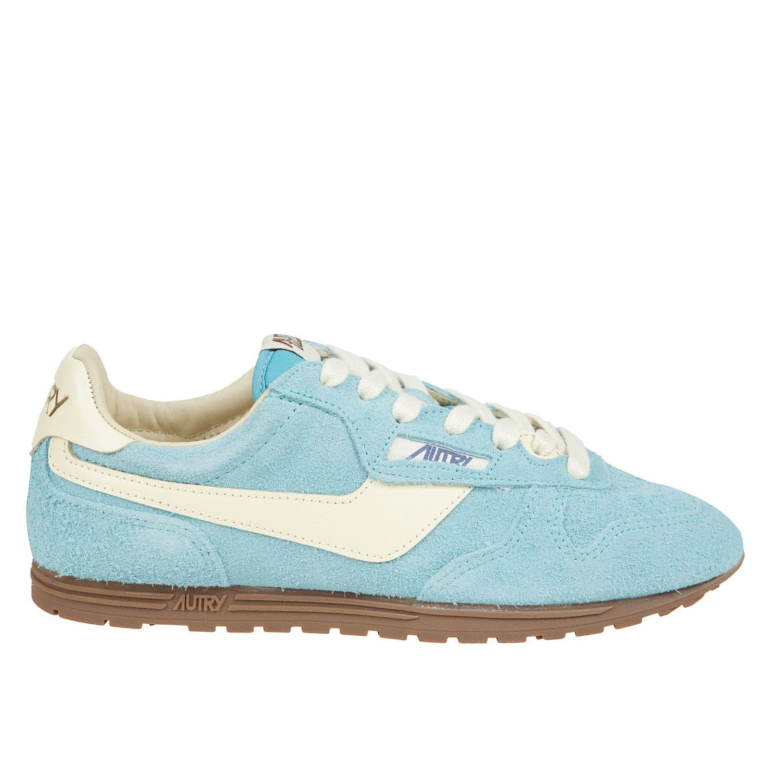 Autry Leather And Suede Sneakers With Logo