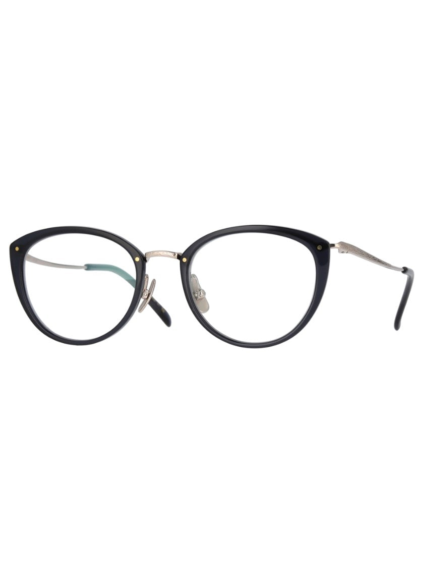 Yellows Plus Black Loraine Acetate Cat-Eye Frames