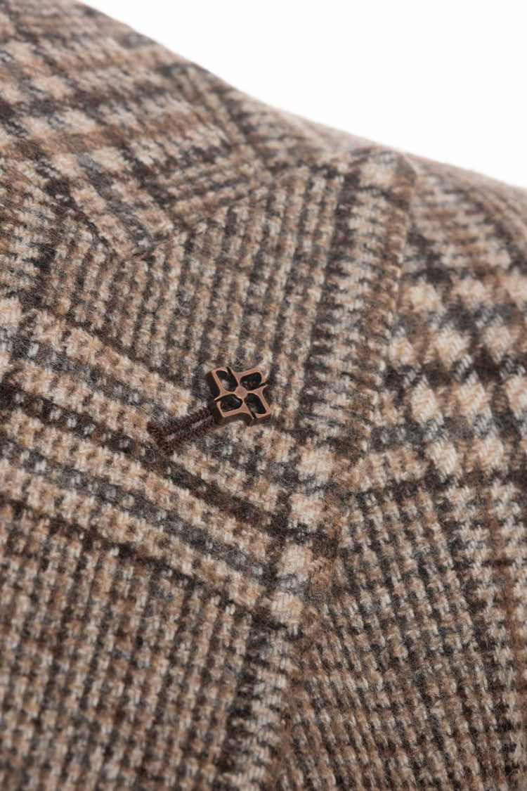 Tagliatore Prince Of Wales Wool-Alpaca Jacket