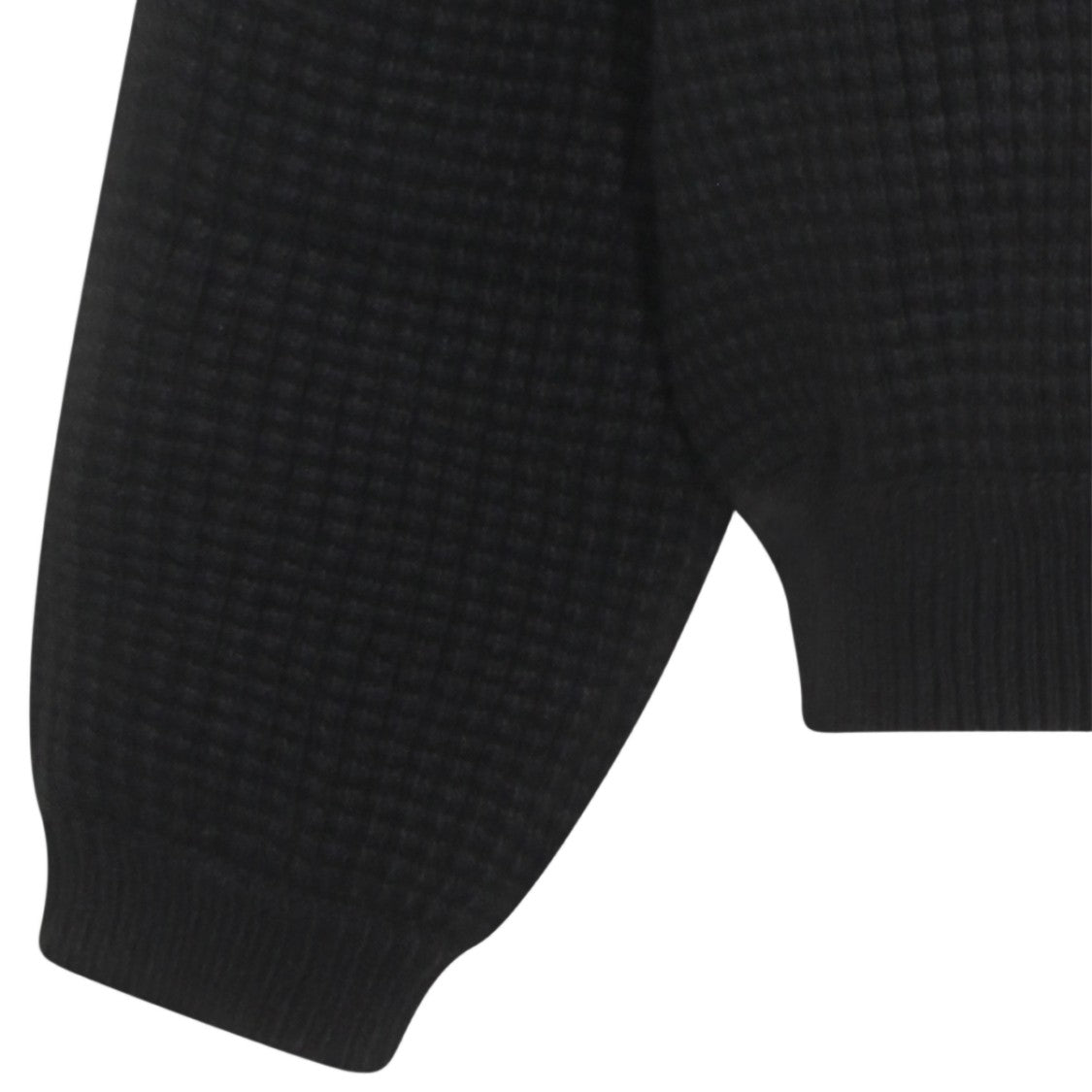 Fear Of God Textured Waffle Knit Sweater With Hood