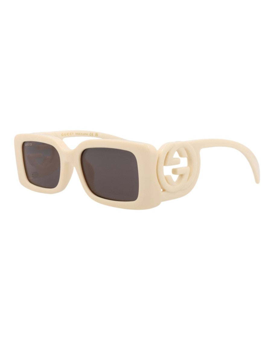 Gucci Square-Frame Injection Sunglasses