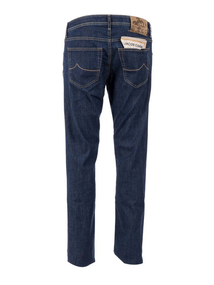Jacob Cohen Nick Slim Fit Contrast Jeans