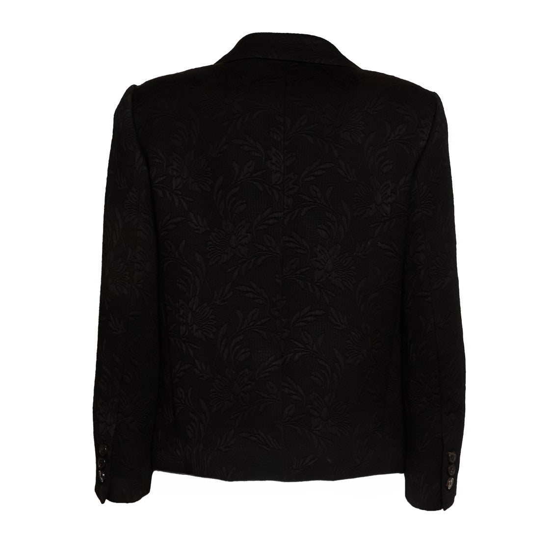 Dries Van Noten Bamis Floral Jacquard Single Breasted Blazer