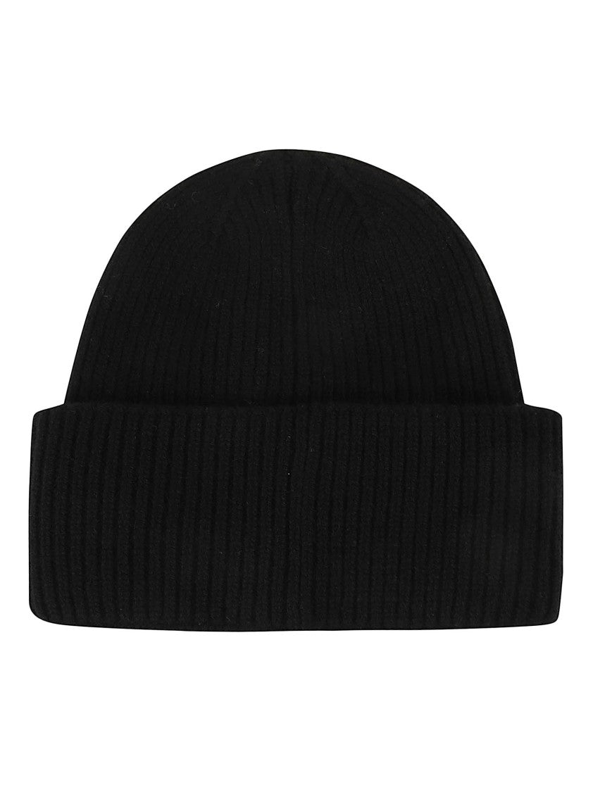 Max Mara Mmretina Ribbed Cashmere Beanie Hat