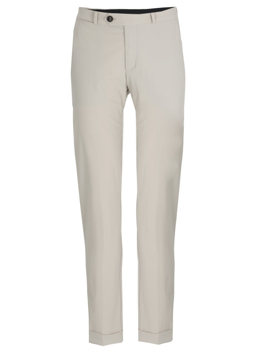 Rrd Grey Surflex Chino Straight-Leg Pants