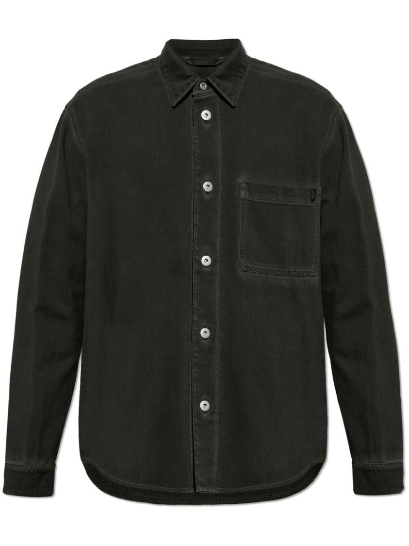 Burberry Classic Button-Up Shirt With Chest Pocket