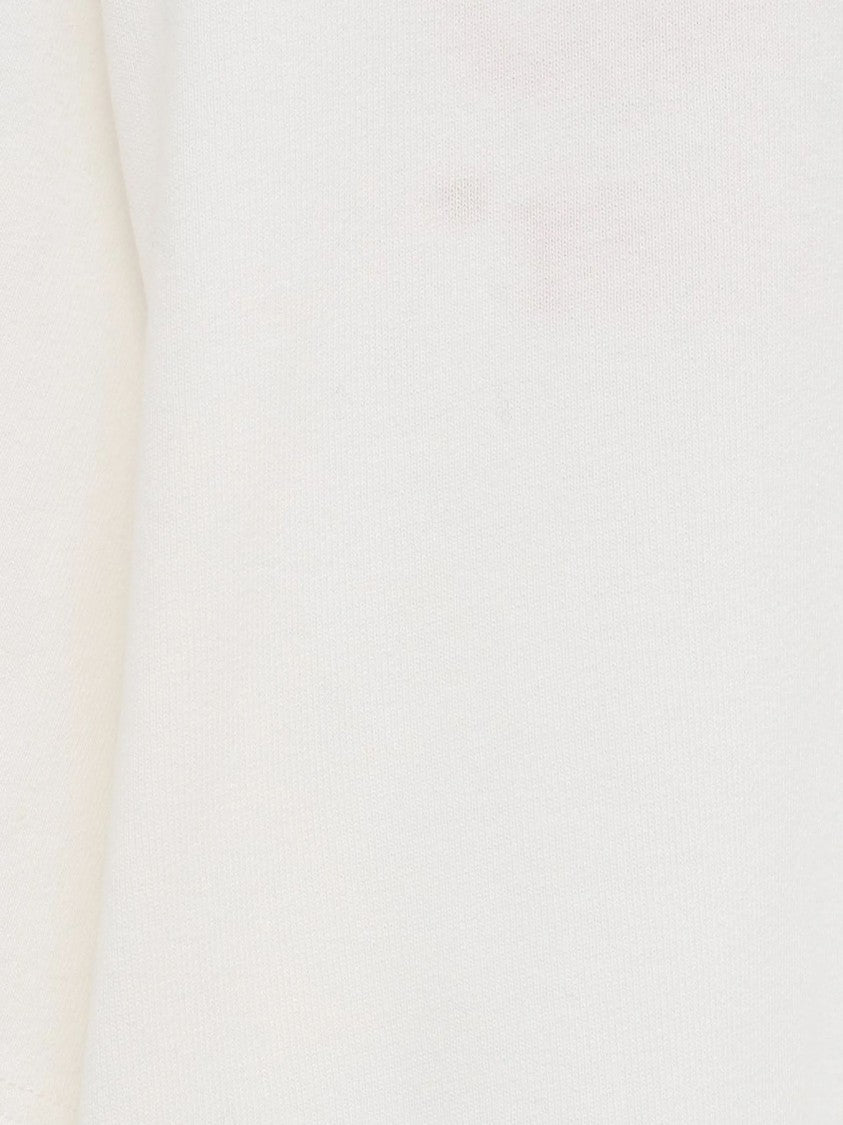 Jacquemus Minimalist White Cotton T-Shirt With Bold Logo