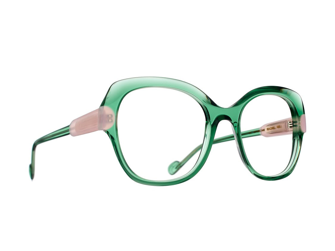 Caroline Abram Rachel Two-Tone Oversized Square Sunglasses