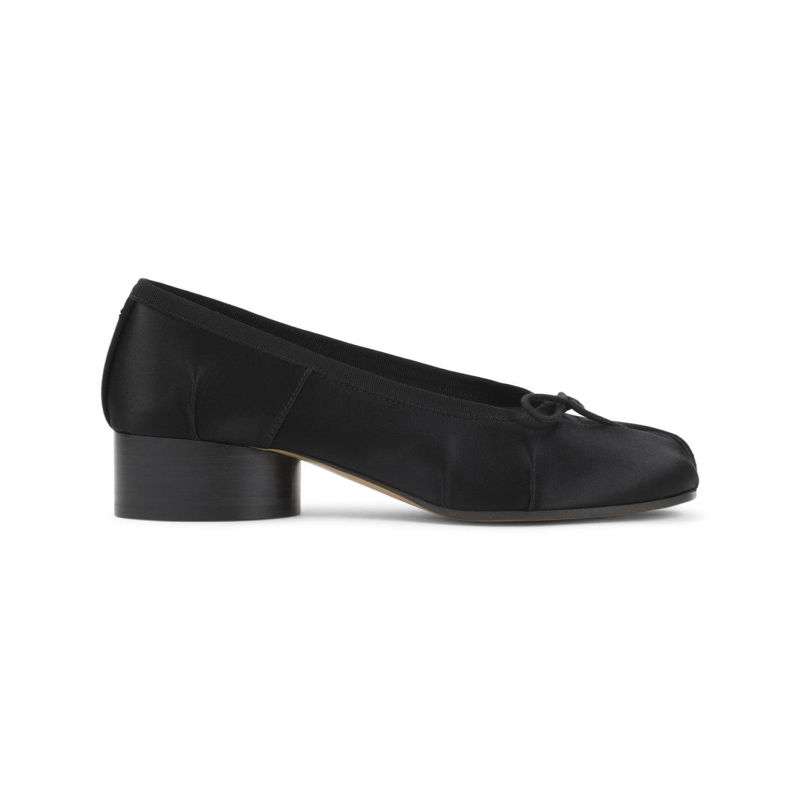 Maison Margiela Black Ballerinas With Split-Toe Detail