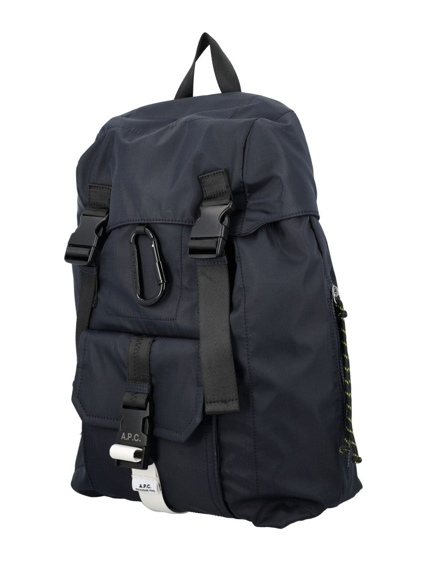 A.P.C. Dark Navy Trek Backpack