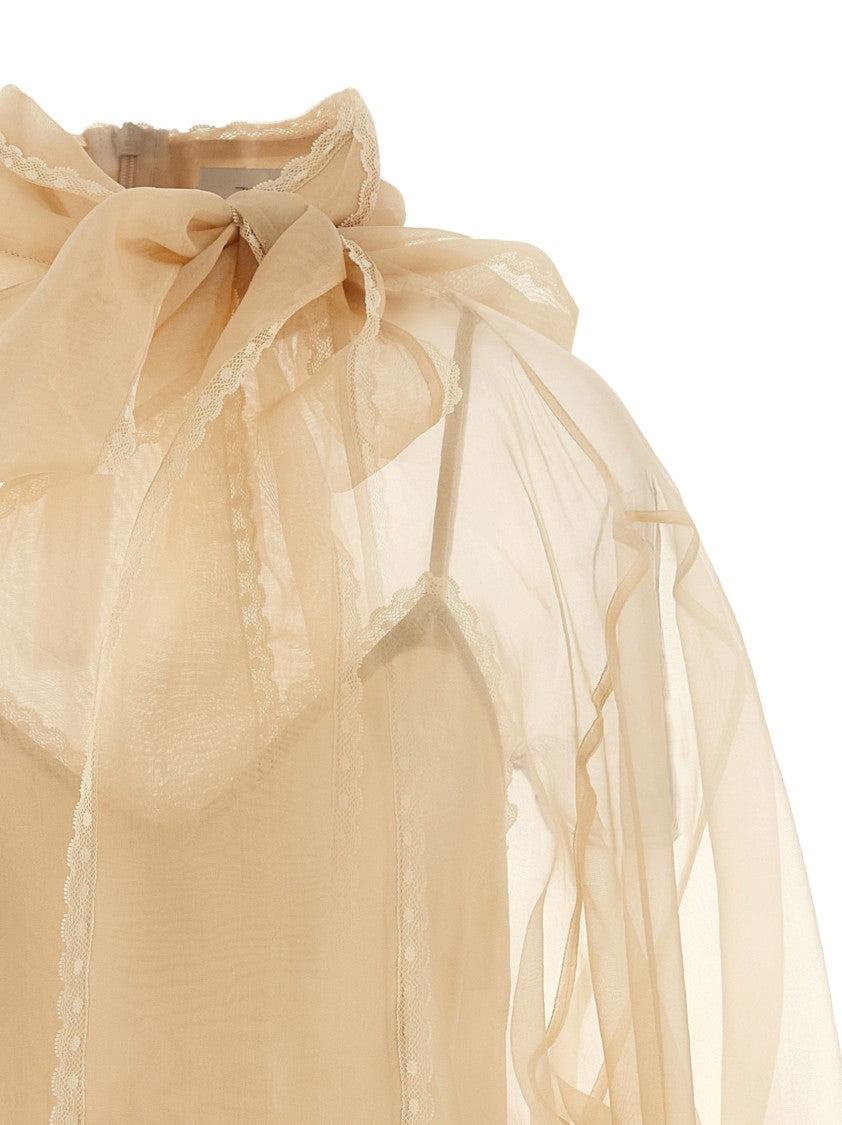 Zimmermann 'Memento Organza' Blouse
