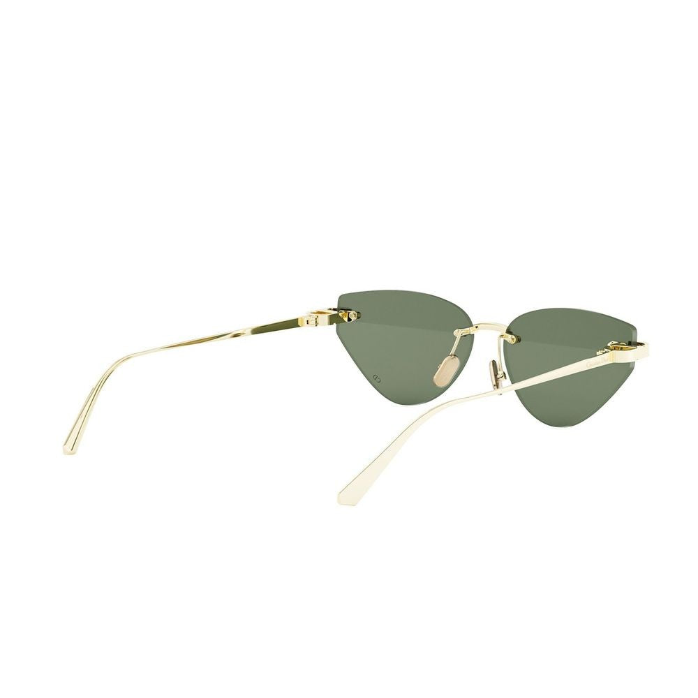 Dior C B5u Butterfly-Shaped Gold Metal Cdior B5u Sunglasses